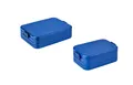 Mepal Take a Break Duo Pack Brotdose To Go Lunchbox 2-4 Sandwiches Vivid Blue