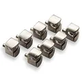 8 x SO-TECH® Glasbodenträger E410 Glasbodenhalter Fachträger verzinkt mit Kippsicherung