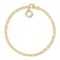 THOMAS SABO Damen Charm-Armband 925 Sterlingsilber X0243-413-39-L15,5