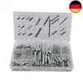 200 PCS zugfeder Sortiment Zugfedern Verschiedene Set Erweiterung Druckfeder
