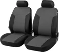 CarComfort Autositzbezug Portland für Vordersitze grau, 13412