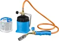 CFH Lötlampe Lötmeister LM3000 inkl. 2 Kartuschen Gasbrenner Lötbrenner Brenner