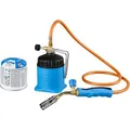 CFH Lötlampe 52170 Lötmeister LM 3000, Set, bis 650°C, für Stechgaskartusche