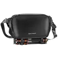 K&F CONCEPT Kamera-Rucksack, Schultertasche, quadratische Tasche, Taschen für Fotografen, Kamera-Rechteck-Hülle, kompatibel mit Canon/Nikon/Sony/DJI Mavic Drohnen-Rucksack (1-Schwarz (Groß-L))