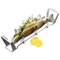 GEFU Grillguthalter Fischhalter Bbq Edelstahl Fisch Grillkorb Halter F