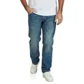 TOM TAILOR Straight-Jeans Herren Jeanshose Marvin Regular Fit Denim Hose mit Stretch blau 34W / 30L