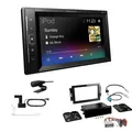 Pioneer DMH-A240DAB Autoradio Bluetooth für Chrysler PT Cruiser 2006 bis 2009