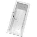 OTTOFOND Whirlpool-Komplettset "Cubic", BxHxL: 75 x 49,5 x 170 cm, weiß, Farblichttherapie - weiss