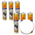Montageklebstoff SikaBond Maximum Tack Weiß 6 Kartuschen a 300 ml