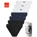s.Oliver Slip Herren Unterhose (Dose, 7-St) Wochenration in einer Dose bunt|schwarz M