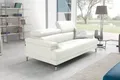 Egoitaliano 2,5-Sitzer Soul, Design und Sitzkomfort auf hohem Niveau, tolle Details, inkl. Kopfteilverstellung für noch mehr Komfort, Designfuß