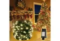 Salcar Lichterkette LED Kupfer Lichterkette Weihnachtsbeleuchtung für Innen & Außen Deko, 100m 1000 LED Grüner-Kupferdraht, Netzteil, Warmweiß