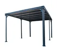 Palram - Canopia Aluminium Pavillon Milano 4300 Anthrazit 309x426x226 cm