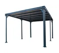 Pavillon Gartenpavillon Aluminium Palram Canopia anthrazit 309x426x226cm