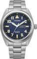 Citizen Herrenuhr BM8560-88LE EcoDrive 42mm blaues Ziffernblatt