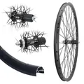 Aggro-X Hinterrad 28 Zoll 21-622 Disc Hohlkammer schwarz Shimano Deore XT M8000 Centerlock 8-10 Fach