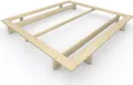 Massivholzbett im japanischen Stil "Komorebi" 200x220 Fichte