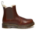 DR. MARTENS Leonore Chelseaboots Chunky Boots, Plateau Schuh, Boots mit Warmfutter