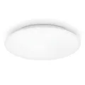 Kwazar Luminaire - LED Deckenleuchte Flach - Deckenlampe Rund - Weiß, 230V, IP44, 4000K Modern, für Badezimmer, Flur, Schlafzimmer, Balkon, Wohnzimmer, Küche, Keller - MARY 12W