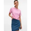 Vero Moda Kurzarmshirt VMPAULINA SS T-SHIRT GA JRS NOOS Baumwolle, regular fit rosa S (36)