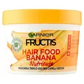 Garnier, Fructis, Hair Food Banana, pflegende Haarmaske, 3-in-1 mit veganer Formel, für trockenes Haar, 390 ml