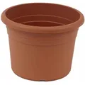 Unbekannt - Topf Cilindro Ø 20 X 14,1 Cm, Terracotta Rundes Kunststoffgefäß Mit Bodenlöchern