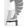 Minka Höhenerweiterung für Spiral Smart 120cm Durchmesser Walnuss Grau