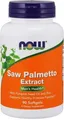 NOW FOODS, SAW PALMETTO EXTRACT, Sägepalme 80mg 90 Weichkapseln SUPER PREIS
