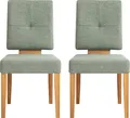 OTTO home Esszimmerstuhl Ponza Polsterstuhl (Set, 2 St), Gestell Eiche massiv geölt, Esszimmer Bestseller