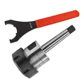 Spannzangenfutter Spannzangenaufnahme Spannzangenhalter Spannwerkzeug Spannzangenblock Futter für Spannzange ER40 / MK2 für Drehmaschine