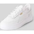 PUMA Sneaker aus Leder-Mix Modell 'Carina' in Weiss, Größe 42