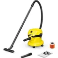 Kärcher Nass-/Trockensauger WD 2 Plus V-12/4/18/C, 1000W, 12l, Patronenfilter - Gelb