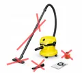 Kärcher WD 2 Plus V-12/4/18/C Nass-/Trockensauger 1000 W UNVOLLSTÄNDIG