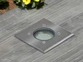 LED Bodeneinbaustrahler für Außen, eckig, befahrbar bis zu 800 kg