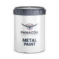 PANACOA Metallschutzlack 3in1 Metalllack Metallfarbe Rostschutzfarbe l Schwarz 750ml