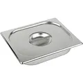 APS 81395 GN 1/3 Edelstahl Deckel, 32.5 x 17.6 cm, Silber