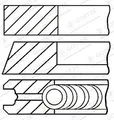 Kolbenringsatz 08-139500-00 GOETZE ENGINE für VW SKODA AUDI SEAT MITSUBISHI