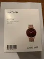 Nixon Arrow Rose Gold / Brown A1090 2617 Uhr Damen Stahlgehäuse Quarz Analog