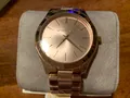 Michael Kors Uhr Watch MK3197 Rosegold Damen Womens Slim Runway Quarz Analog
