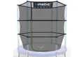 Kinetic Sports Trampolinnetz, Ersatz Fangnetz Netz mit Reißverschluss, UV-beständig