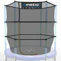 KINETIC SPORTS Trampolin Ersatz Sicherheitsnetz 140 cm Kindertrampolin Fangnetz