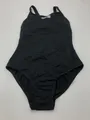 ARENA Damen Badeanzug Swim Pro Solid, chlorresistent, Gr. 36, Schwarz/Weiß