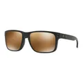 Oakley Holbrook Matte Black Prizm Tungsten Polarized Brille Sunglasses