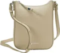 Marc O'Polo Leder Umhängetasche Cilly Crossbody Bag Jonesboro Cream beige