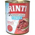 Rinti Kennerfleisch Junior Rind 800g - Sie erhalten 12 Packung/en; Packungsinhalt 0,8 kg