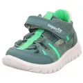 Superfit SPORT7 MINI WMS: mittel Sneaker Klettschuh, mit herausnehmbarer Einlage, Größenschablone zum Download grün 29 EU
