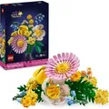 LEGO Botanicals Kleiner Sommerstrauß - Bauset mit Kunstblumen - inkl. Glockenblumen, Butterblumen, Tulpen - Spielzeug für Mädchen ab 9 Jahren un... - Bunt