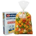 70 Gefrierbeutel groß 29x42 cm | Sparpack für Lebensmittel, Gefrierfach und K...