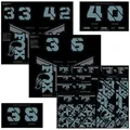 FOX Decal 2021 AM Custom Fork und Shock Kit | Storm Blue