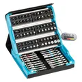 HAZET Smartcase Bit-Satz 2200SC-3 I 96-teilig, Antrieb: Sechskant 6,3 (1/4 Zoll), maximal viele Werkzeuge auf kleinstem Raum für beste Übersicht I klappbarer Werkzeug-Satz Made in Germany